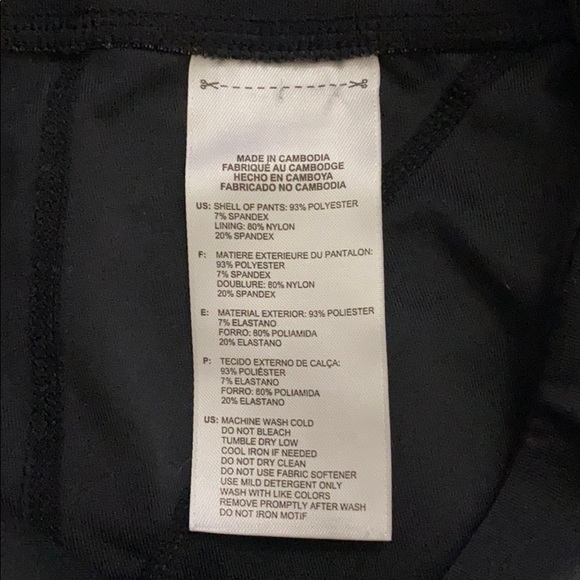 NICE BLACK *ADIDAS* CLIMALITE CAPRI LEGGINGS! - Picture 6 of 6